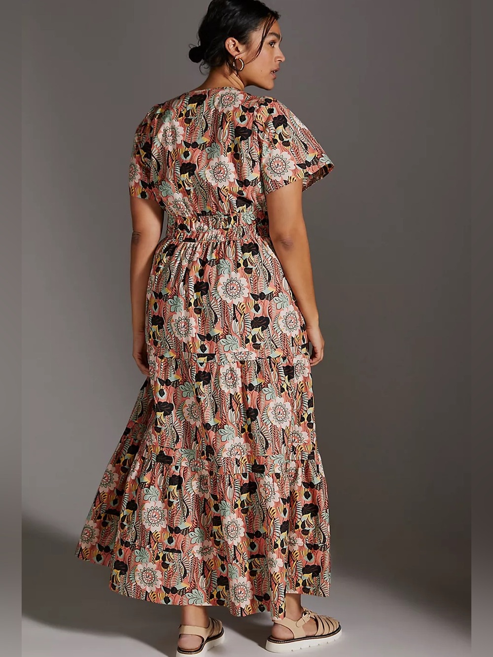 NWT Anthropologie The Somerset Maxi Dress Size 2X - Picture 2 of 8